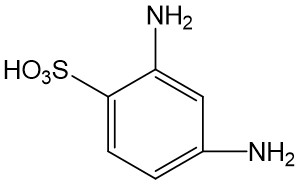 Meta phenylene diamine 4 Sulfonic Acid Free Acid Molecular Formula